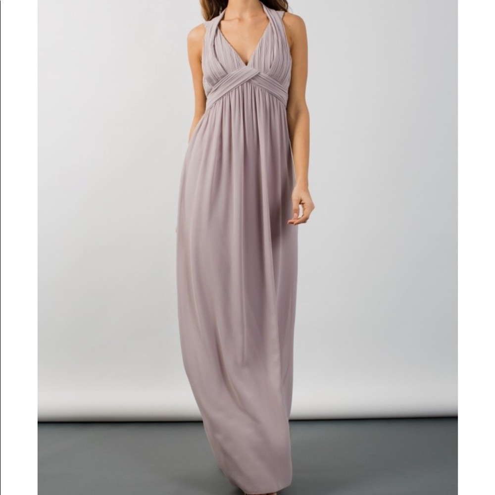 Lavender fog maxi dress